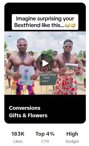 定制类产品不一定做实物，像这种生日祝福视频就很不错。